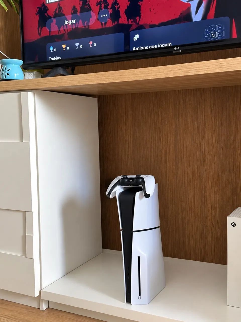 Ps5 com leitor nota caixa e 3 meses garantia
