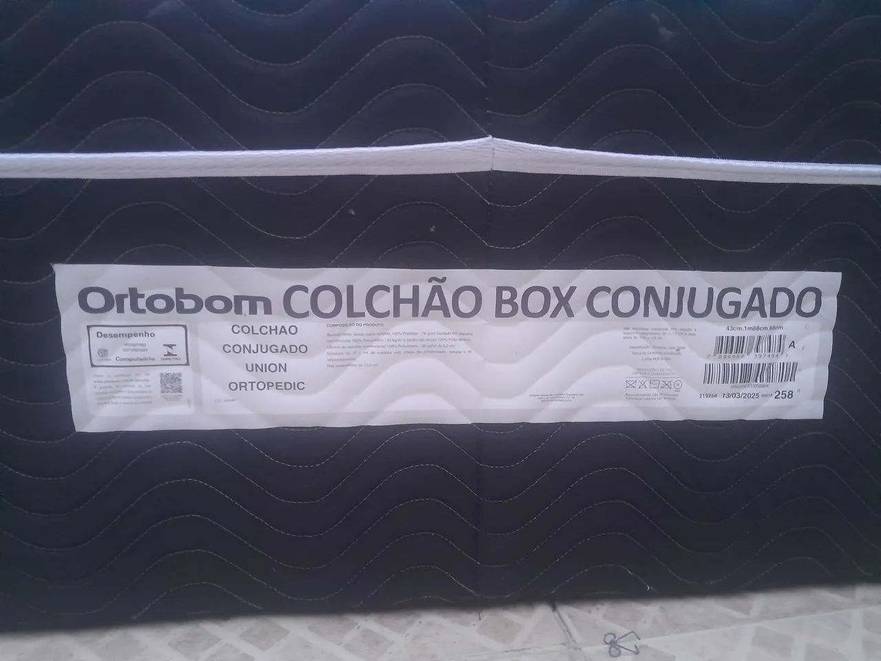 Cama box conjugada solteiro ortobom  - Foto 2