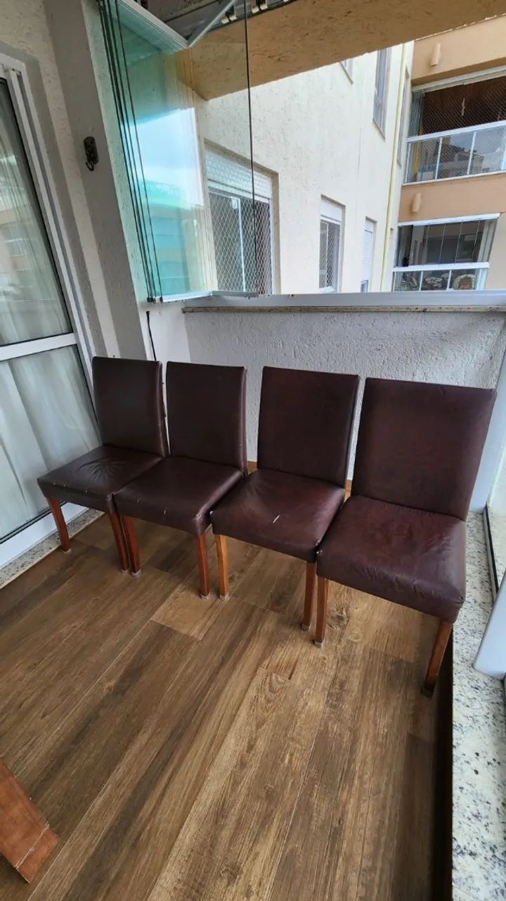4 Cadeiras para Mesa de Jantar