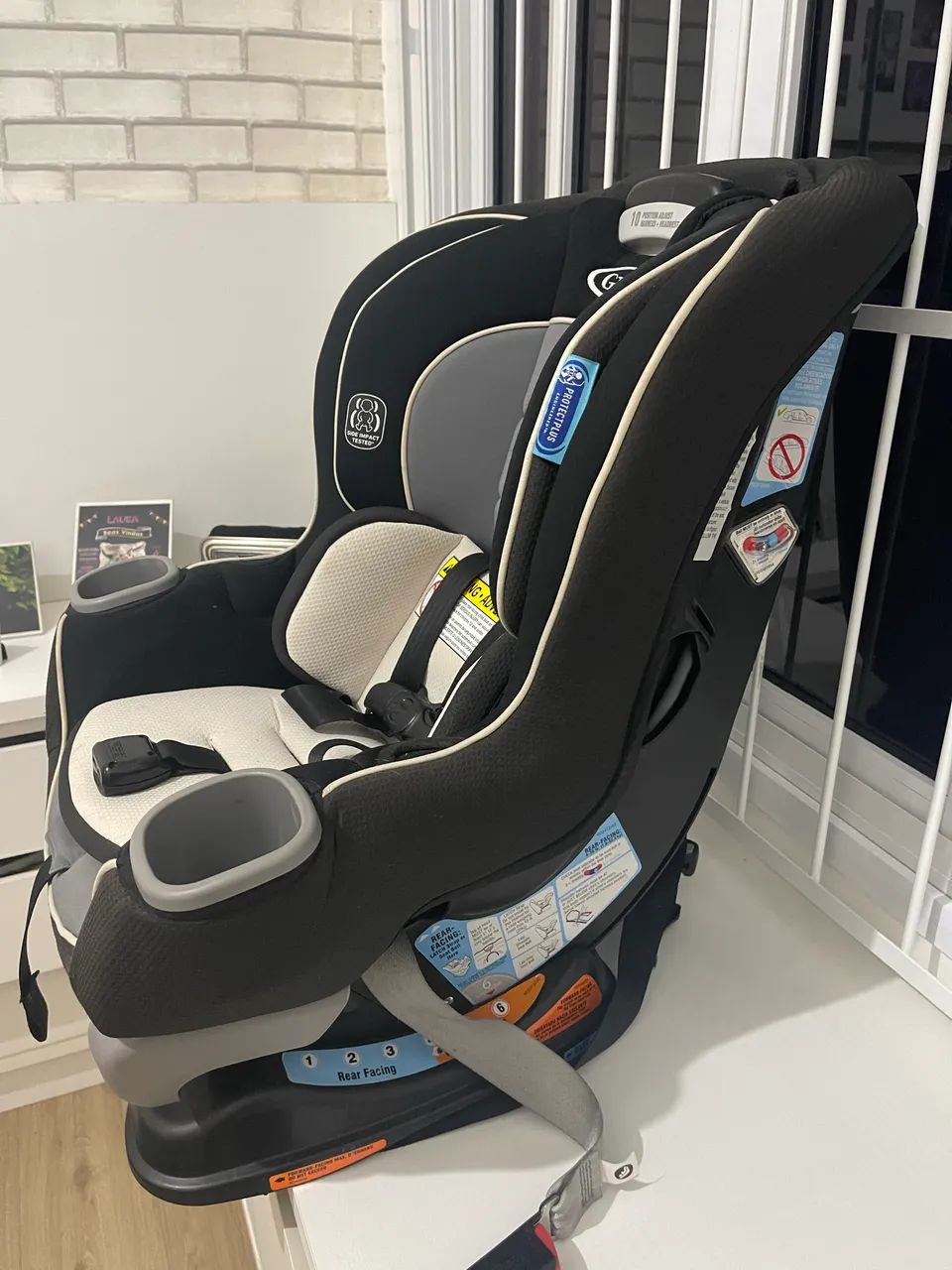 Cadeirinha Graco extend2fit até 36kg - Foto 2