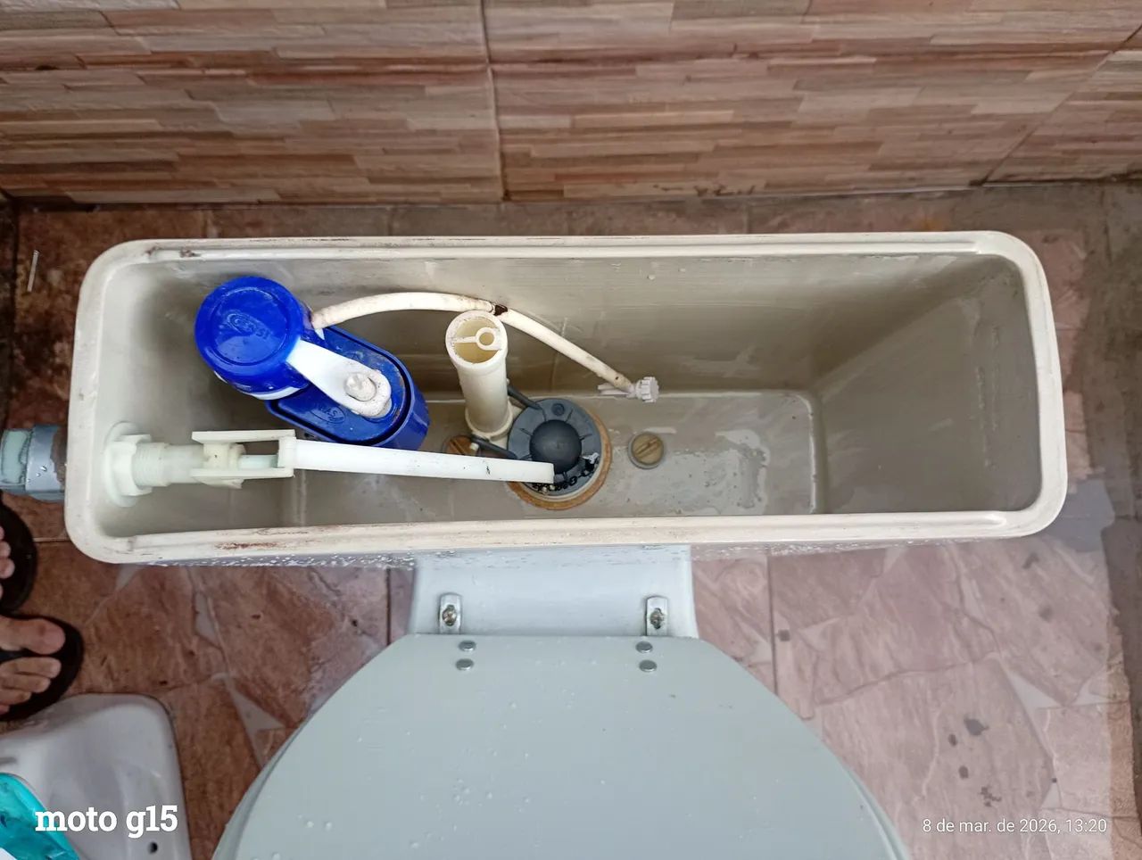 Vaso sanitário com caixa acoplada - Foto 3
