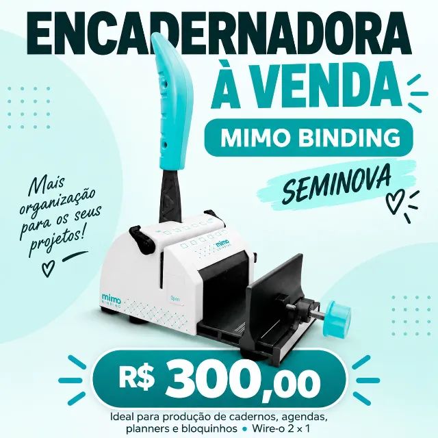 MIMO BINDING - ENCADERNADORA FURO RETANGULAR