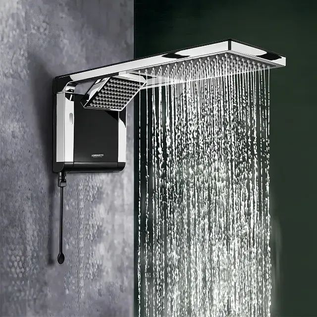 CHUVEIRO LORENZETTI ACQ STORM ULT BLK/CR 220/6 7510055 - Foto 4