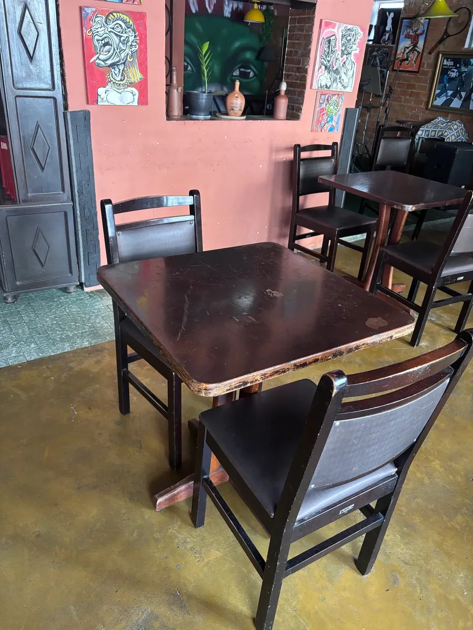 Conjunto mesa 2 cadeiras bar - Foto 3