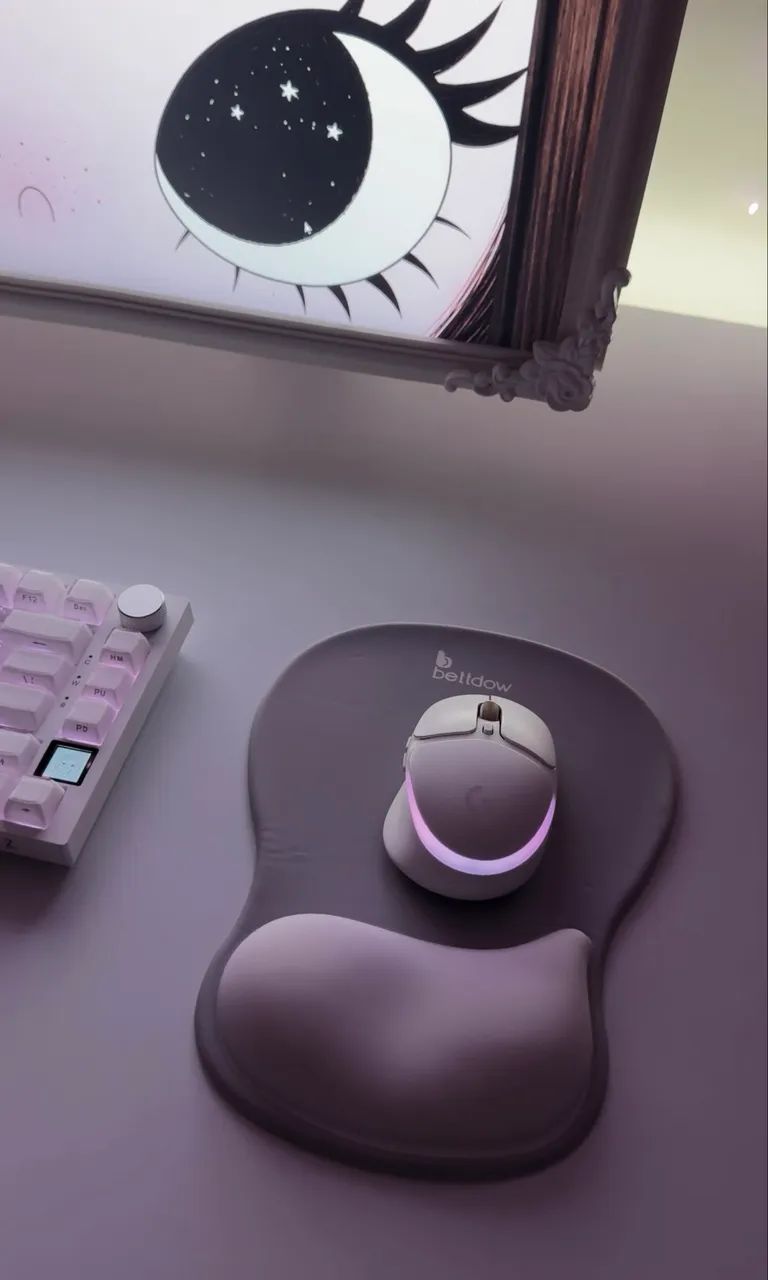 Mousepad Cinza