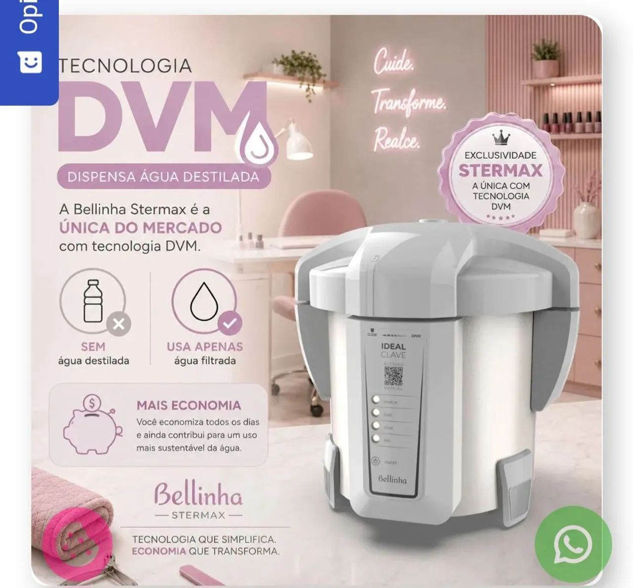 Auto clave semi nova 5L - Foto 2