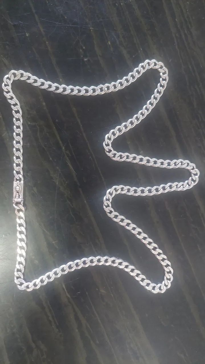 CORDÃO PRATA 925K MACIÇO 44.5 GRAMAS. - Foto 4