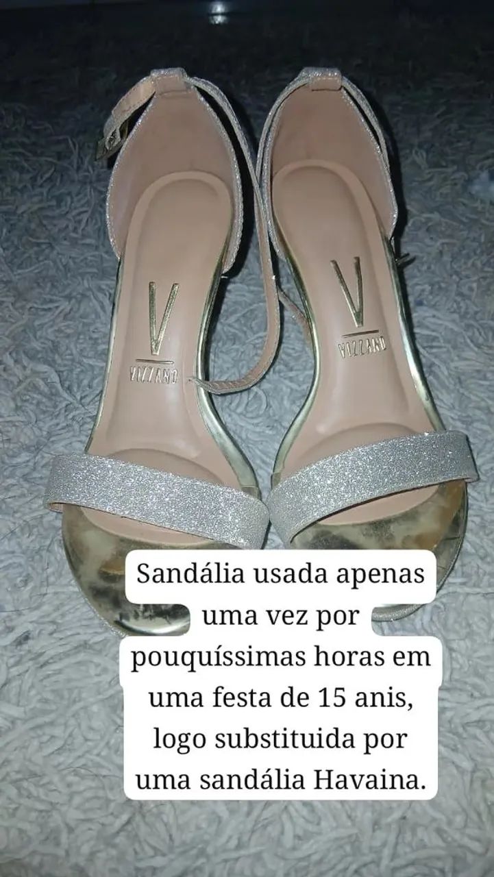 Sandália Luxo 37