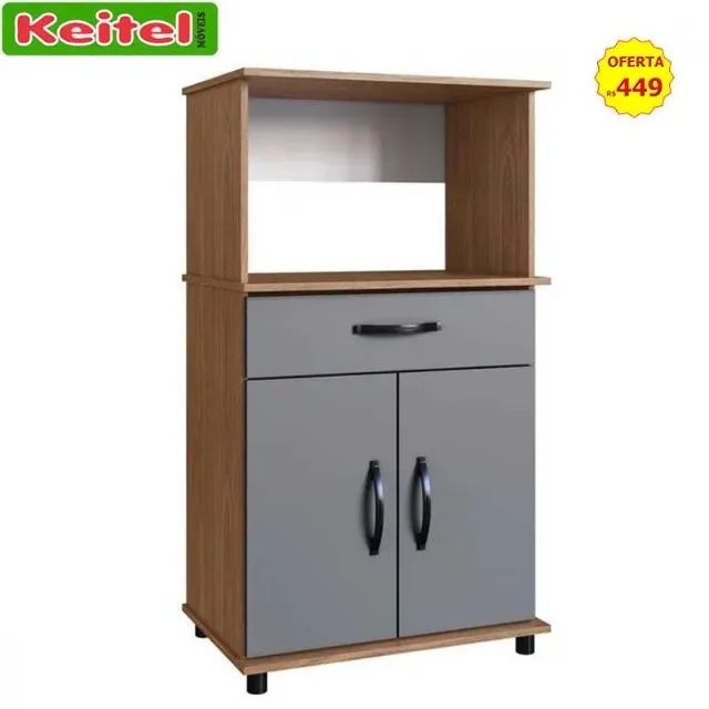 Porta Forno e Micro Laura Freijó / Cinza 