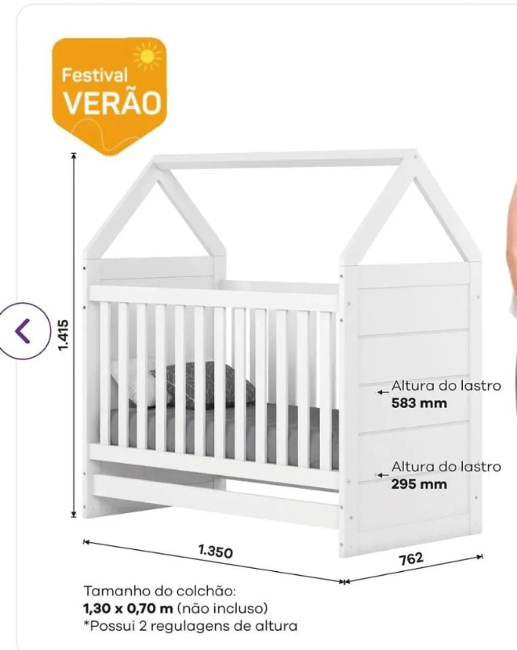 Berço Mini Cama Montessori  - Foto 4