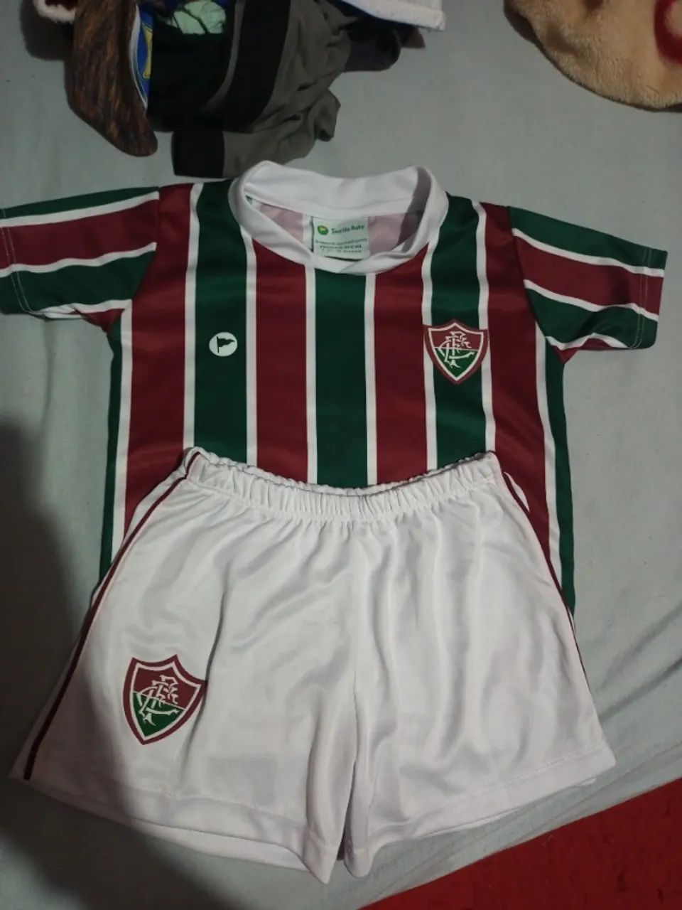 Vendo conjunto infantil fluminense original 