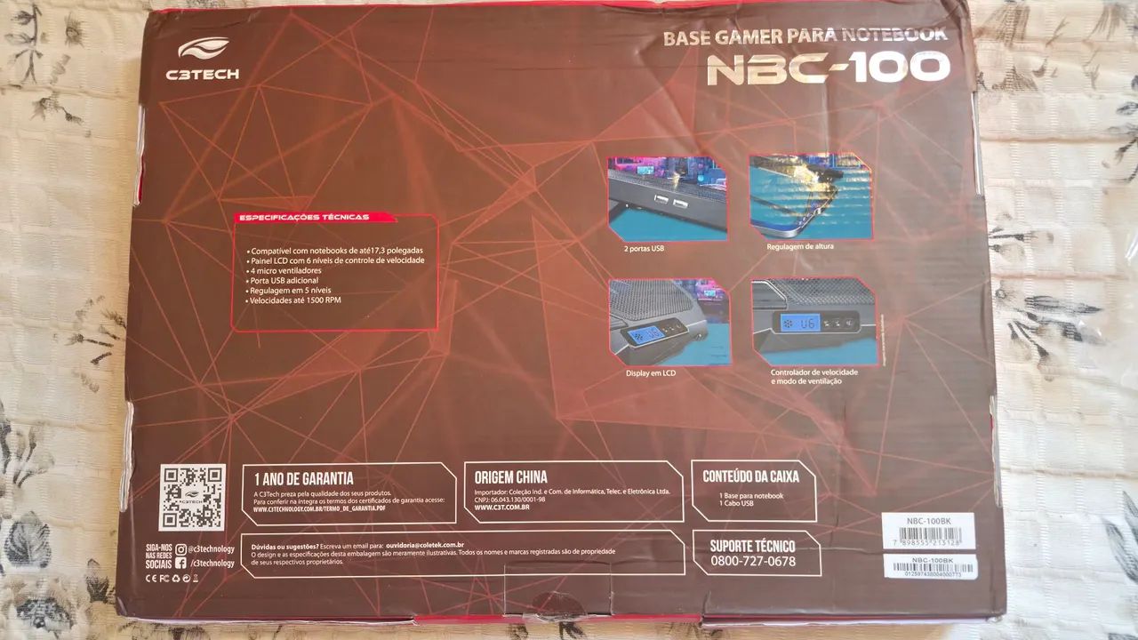 Base Gamer para Notebook - Foto 2