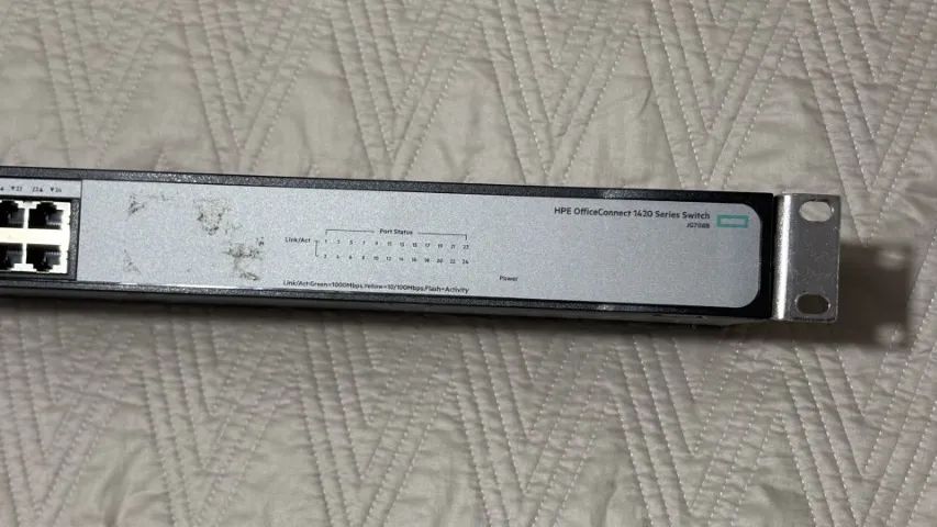 Switch Hp Officeconnect 1420 24 Portas Jg708b - Foto 4