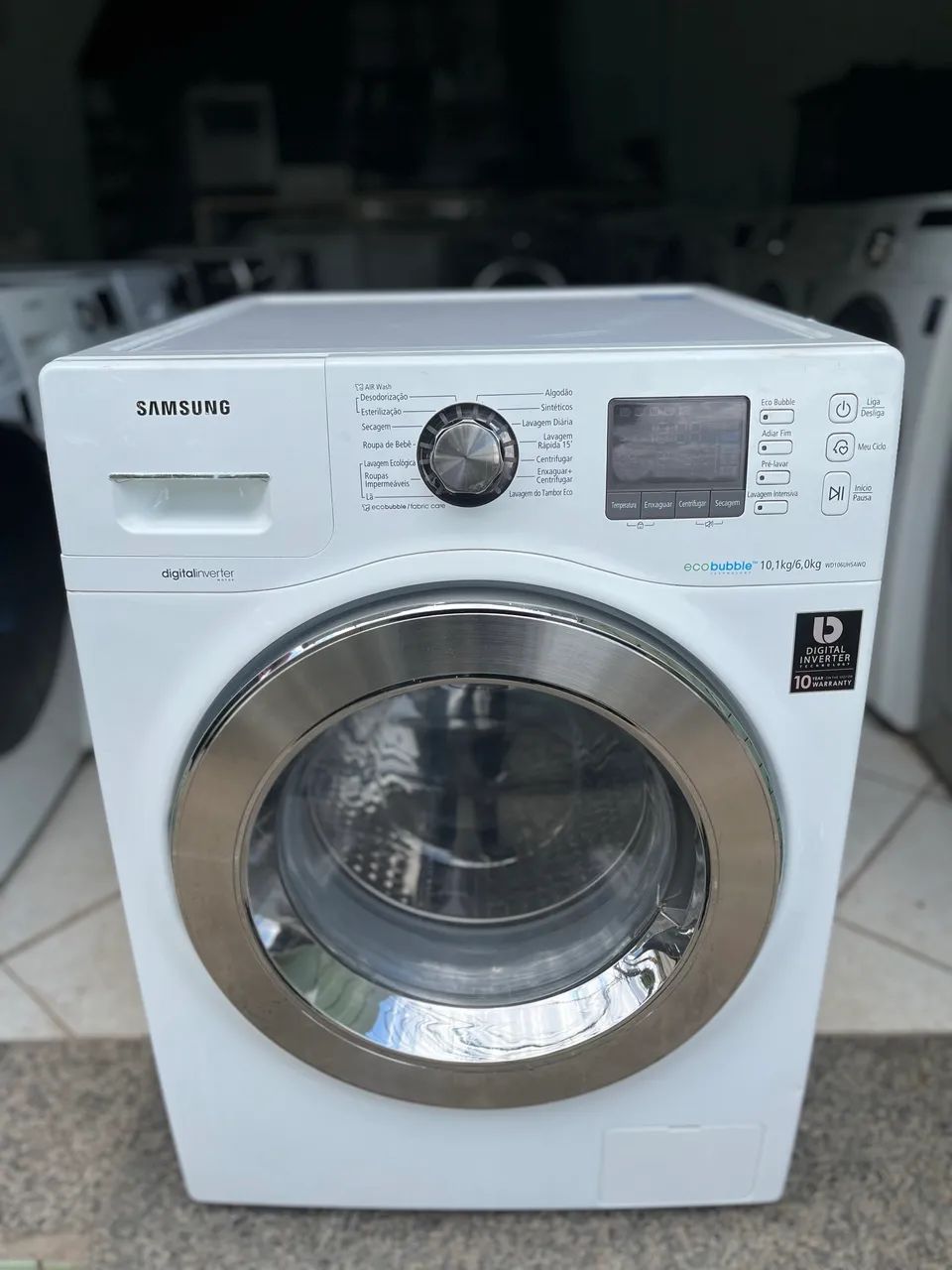 Lava e seca Samsung 10.1 KG ecobubble 