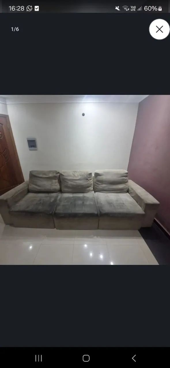 Sofa retratil 2,75 x 1,10 - Foto 3