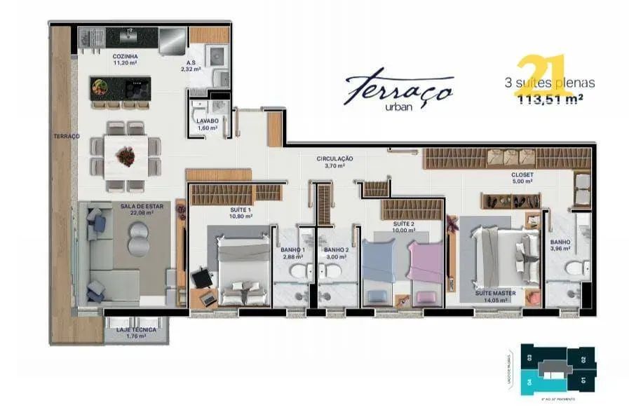 Apartamento beira lago - Foto 4