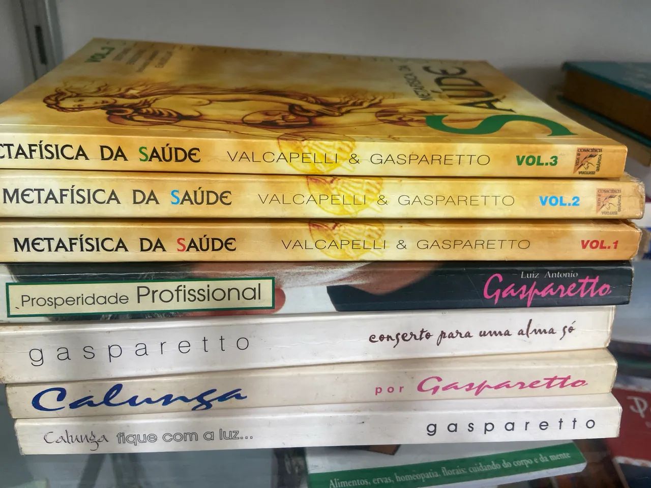 Livros auto ajuda Gasparetto 