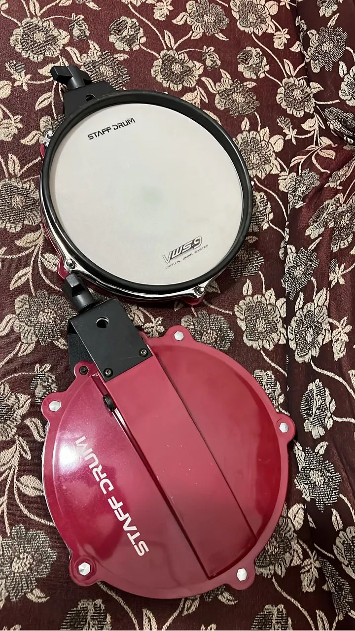 PADs STAFF DRUM Vws9 10 polegadas 