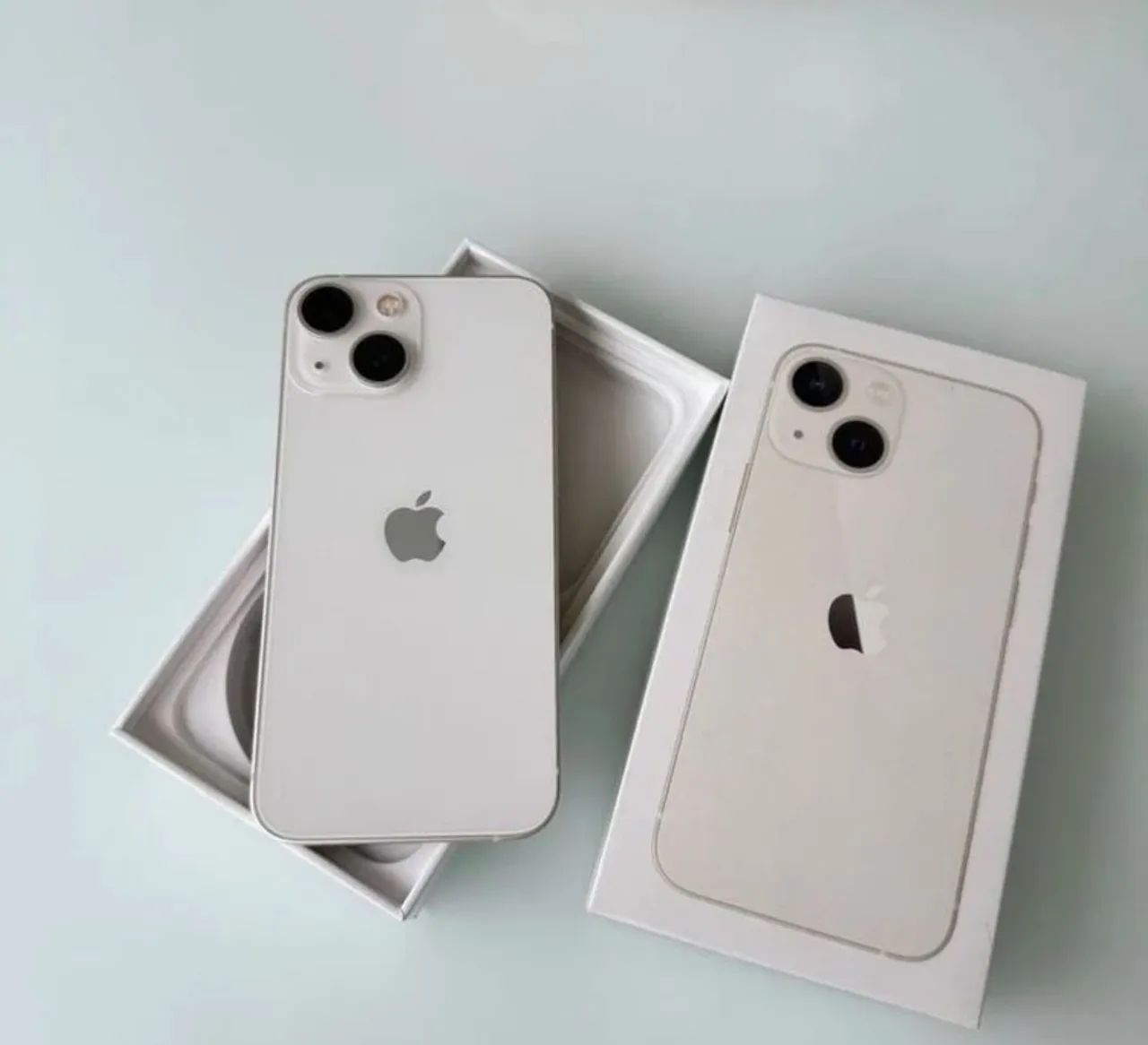 Vendo ou troco iPhone 13 branco 