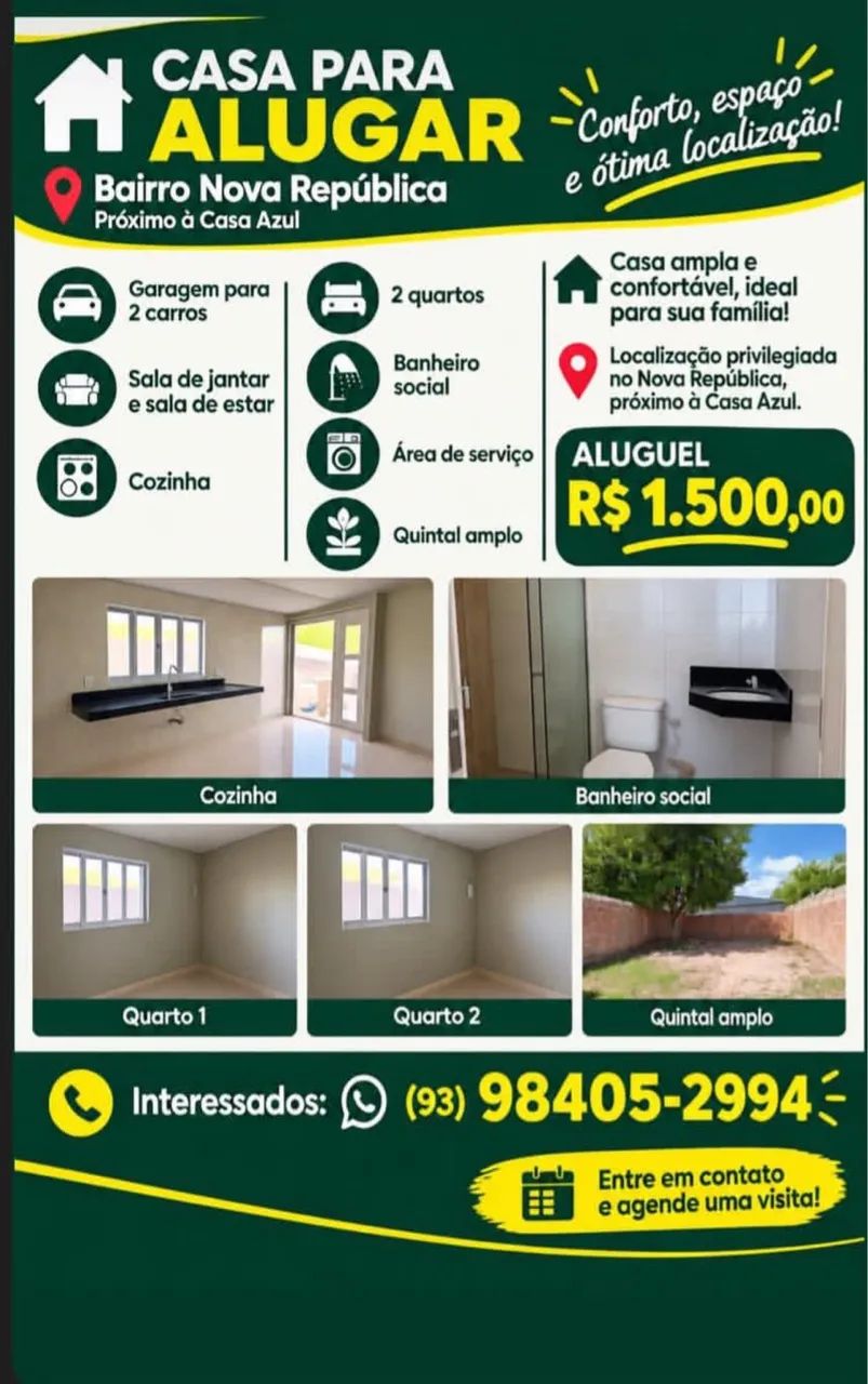 Casa para alugar 