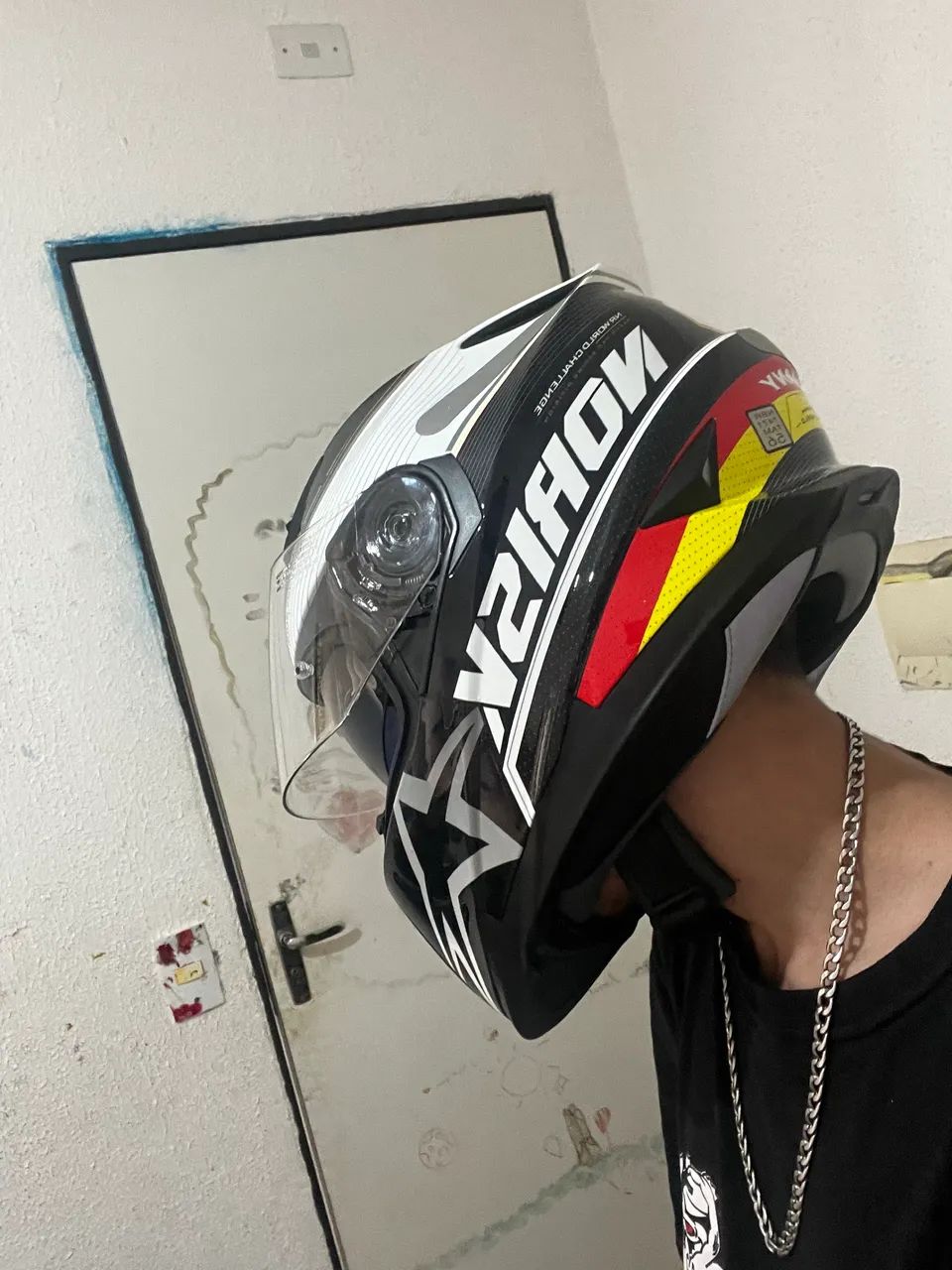 Vendo capacete Norisk, tamanho 56