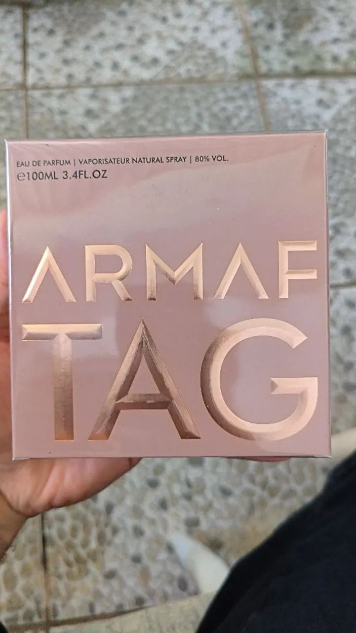 Perfume armaf tag 100ml novo original 