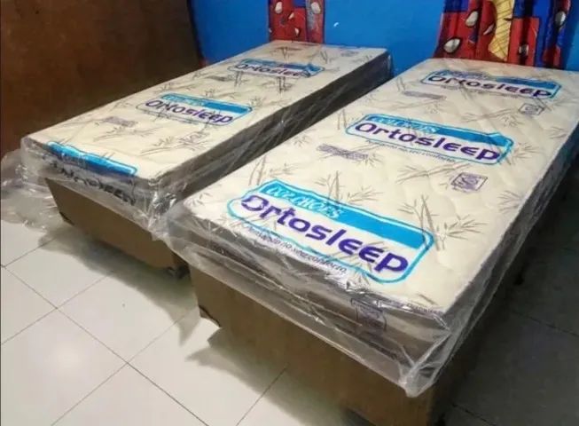 Cama de casal colchão d33 