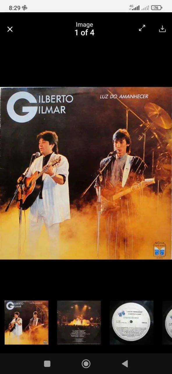 LP Gilberto e Gilmar - Luz do amanhecer
