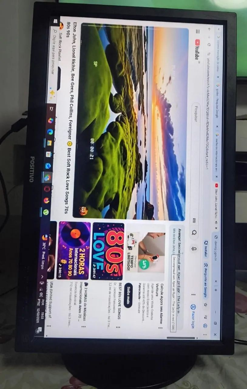 Monitor HDMI Full HD 23 Polegadas, com Cabos, Ótimo Estado, Excelente Imagem, Perfeito. - Foto 4