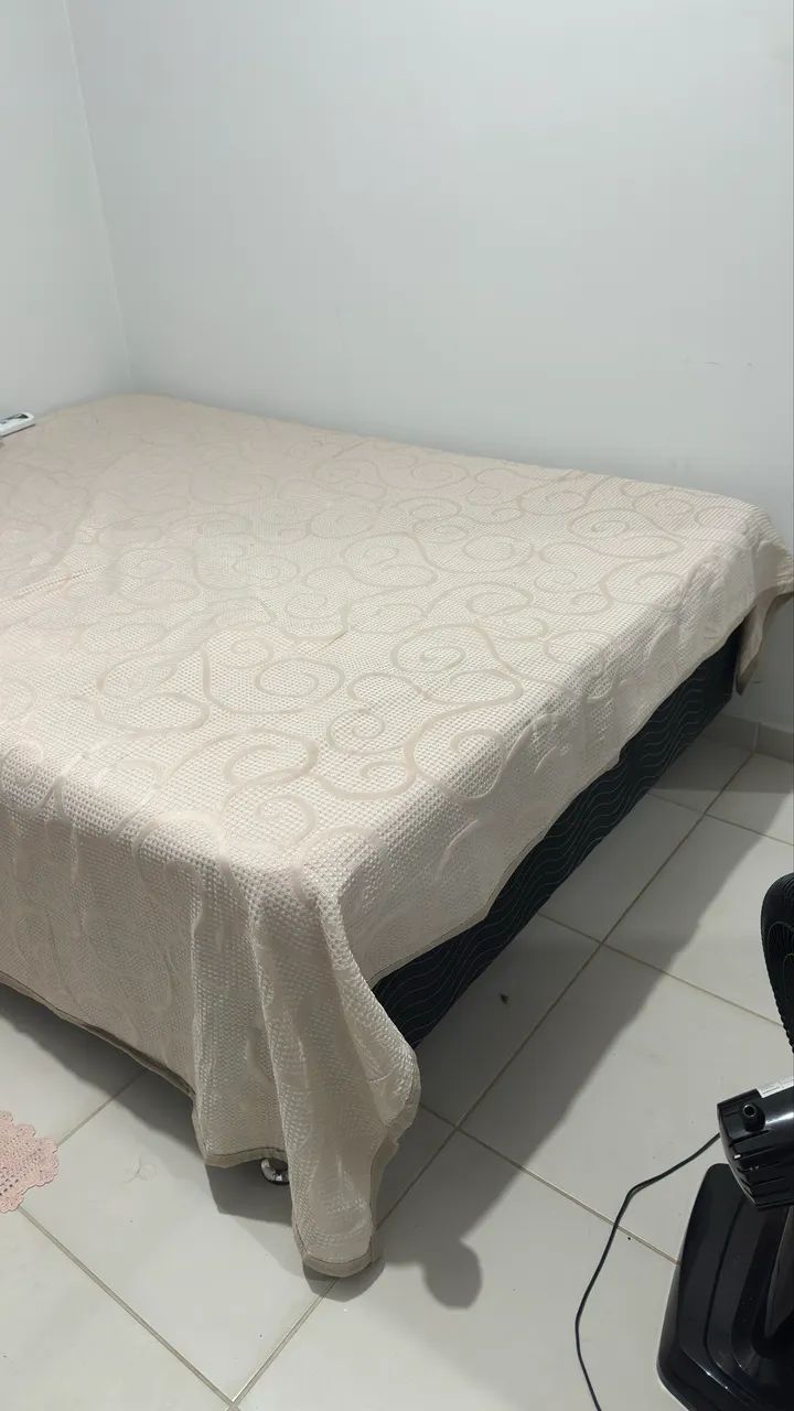 Cama Box Casal + Colchão . 
