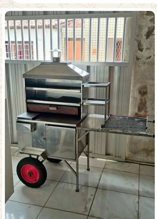 Carrinho de churrasco 