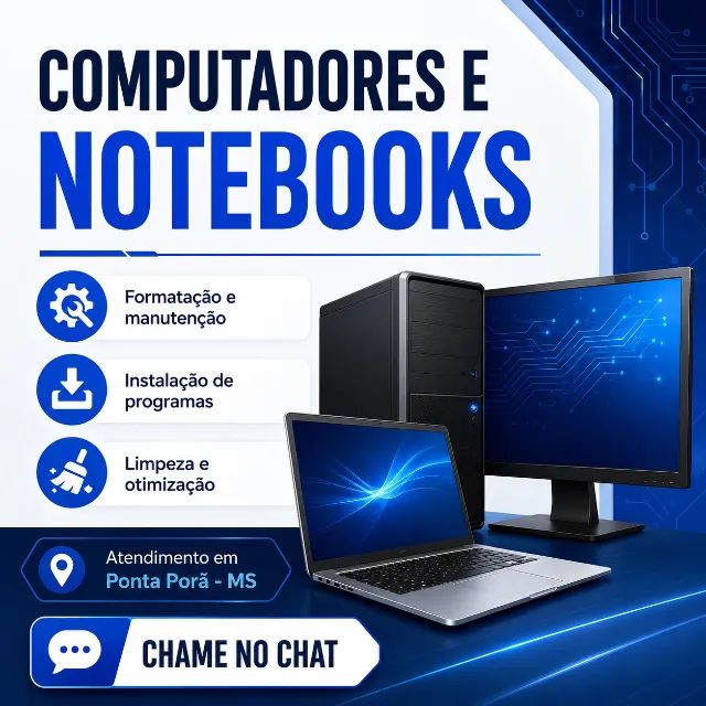 Formatação, Manutenção e Suporte para Computadores e Notebooks - Foto 3