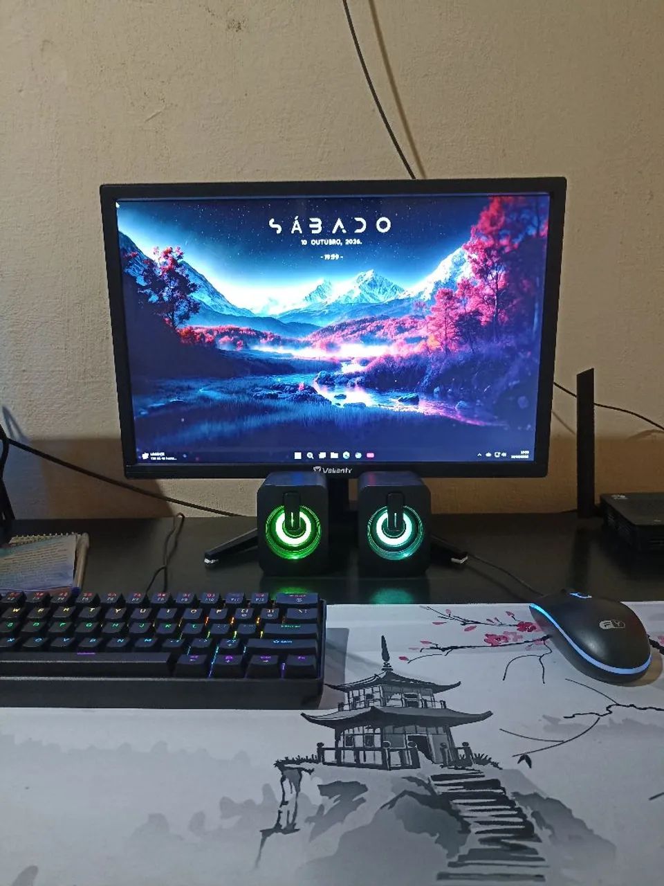Vendo Pc gamer completo, com mesa e tudo!