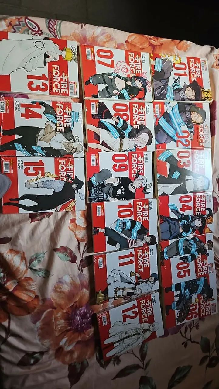 Mangas fire force.