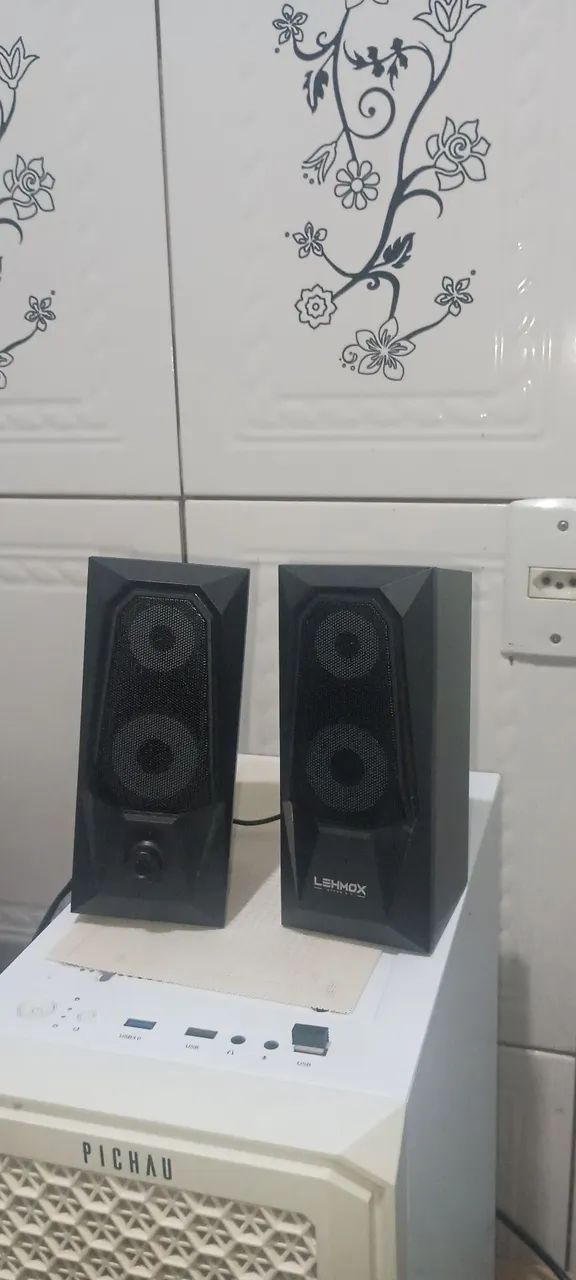 Caixas de som para computador/notebook.  Lehmax gt-s3