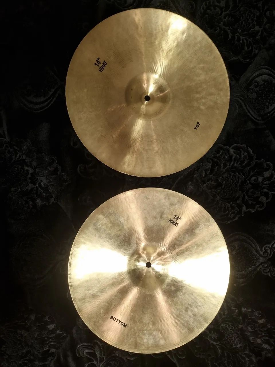 Prato Hi Hat Zeus Spiral Series 14Pol. Bronze B20 - Instrumentos