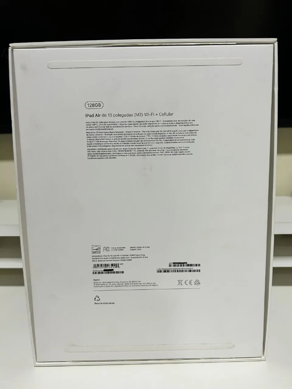 Tablet iPad Air 13 M2 Wi-fi + Celular (impecável) - Foto 2