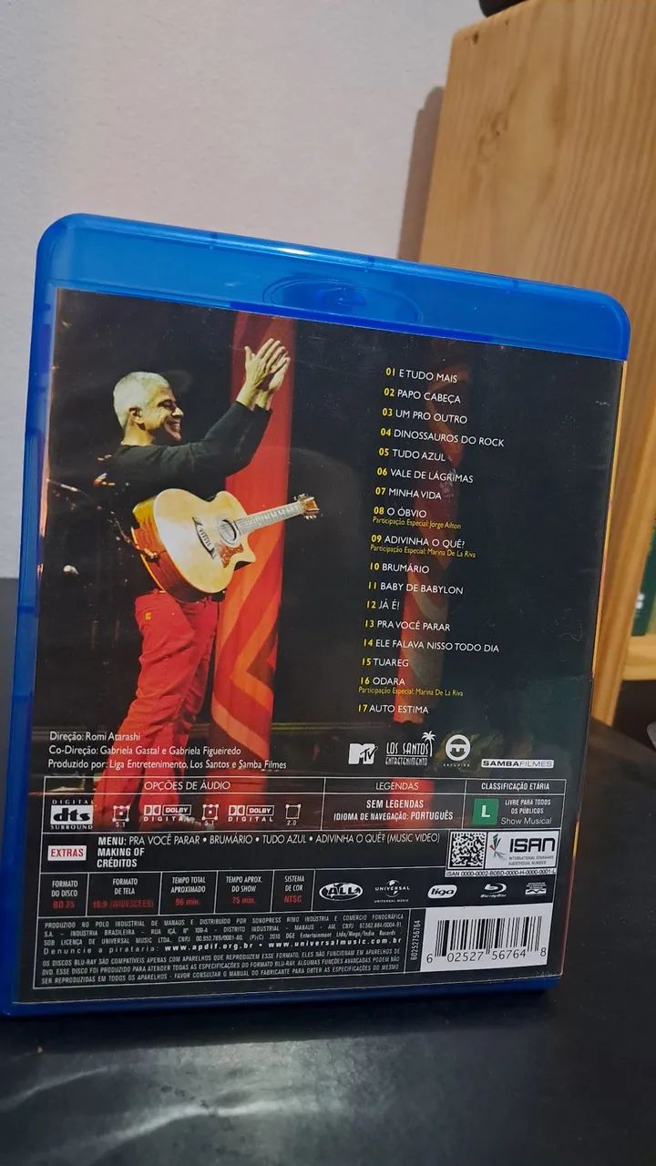 Blu-ray Lulu Santos Acústico II - Foto 2