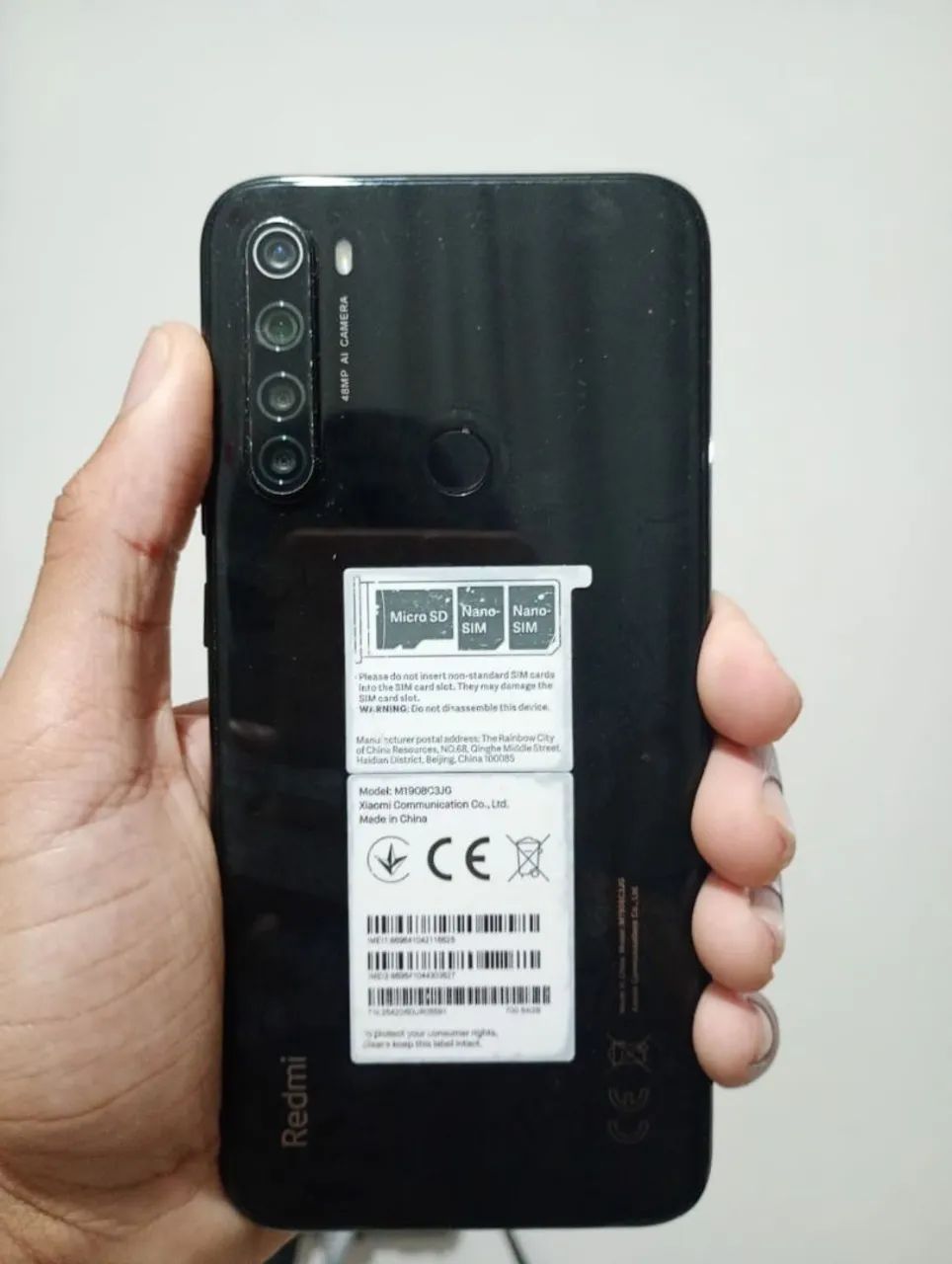 Redmi note 8 (para retirada de peças) - Foto 2