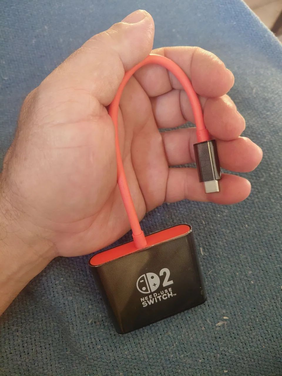 Estação Dock Para Nintendo Switch 2 HDMI 4k  USB e USB-C - Foto 3