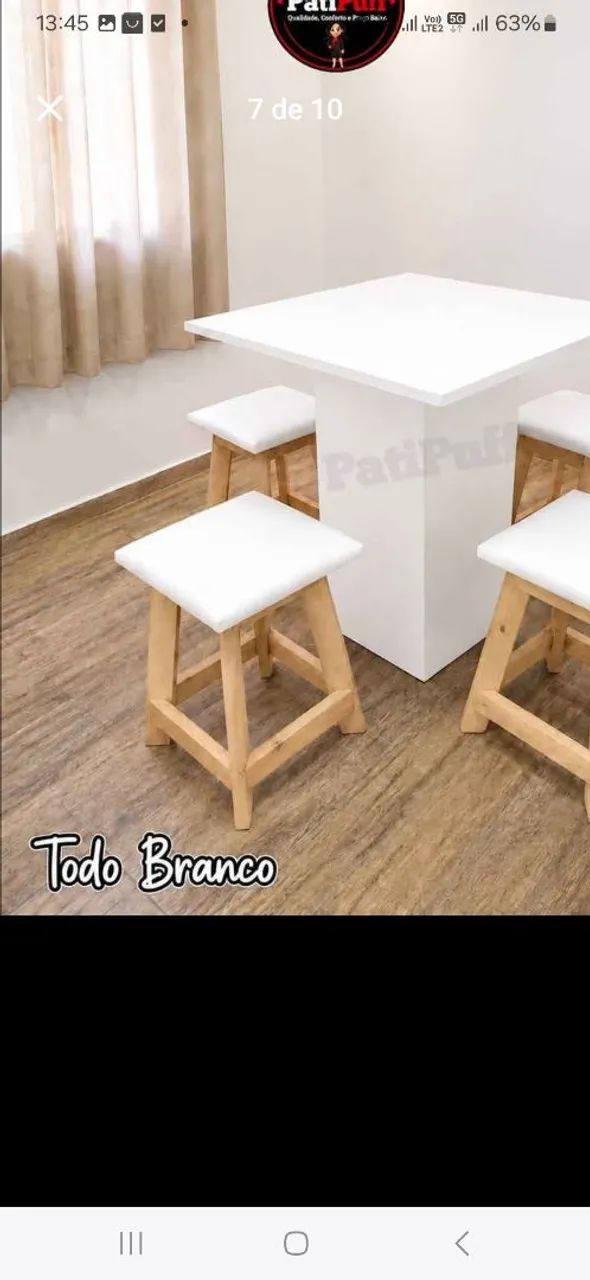 Lindas mesas com banquetas  - Foto 2