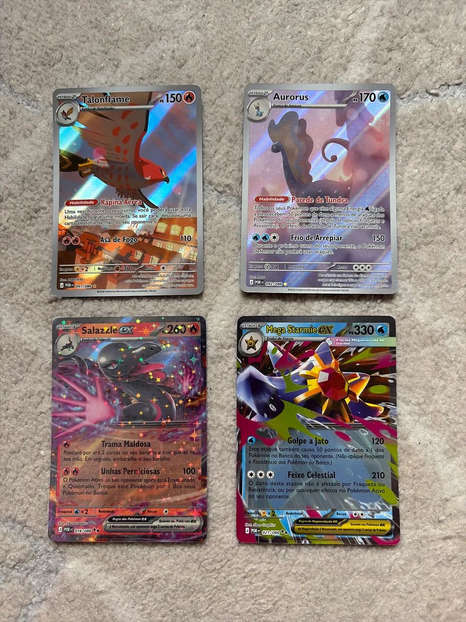 Combo 4 cartas Equilíbrio Perfeito