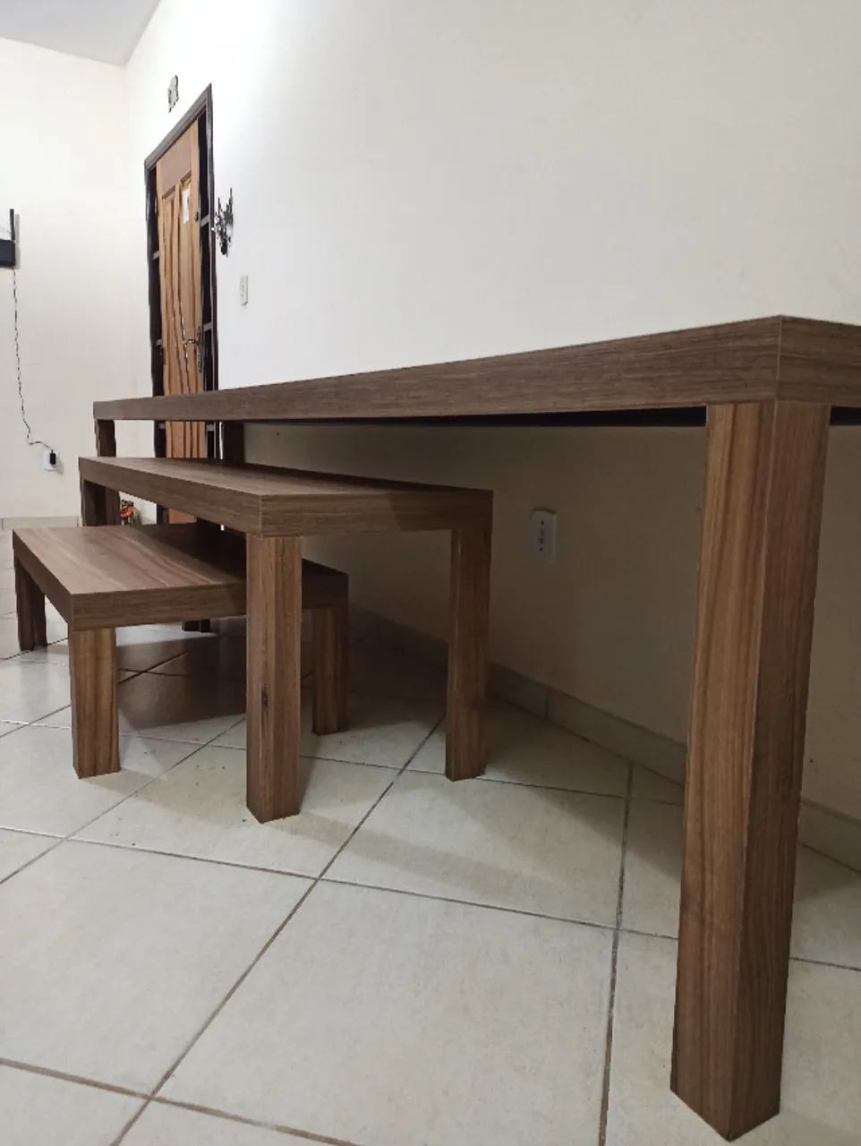 Conjunto de Mesas MDF Reforçadas para Loja ou Casa - Foto 4
