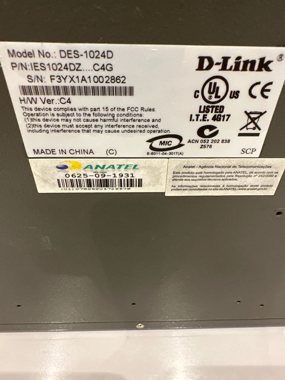 Switch D-LINK DES-1024D 24 portas - Foto 2