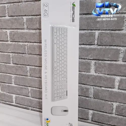 Kit Teclado e Mouse Sem Fio + Entrega Inclusa  - Foto 3