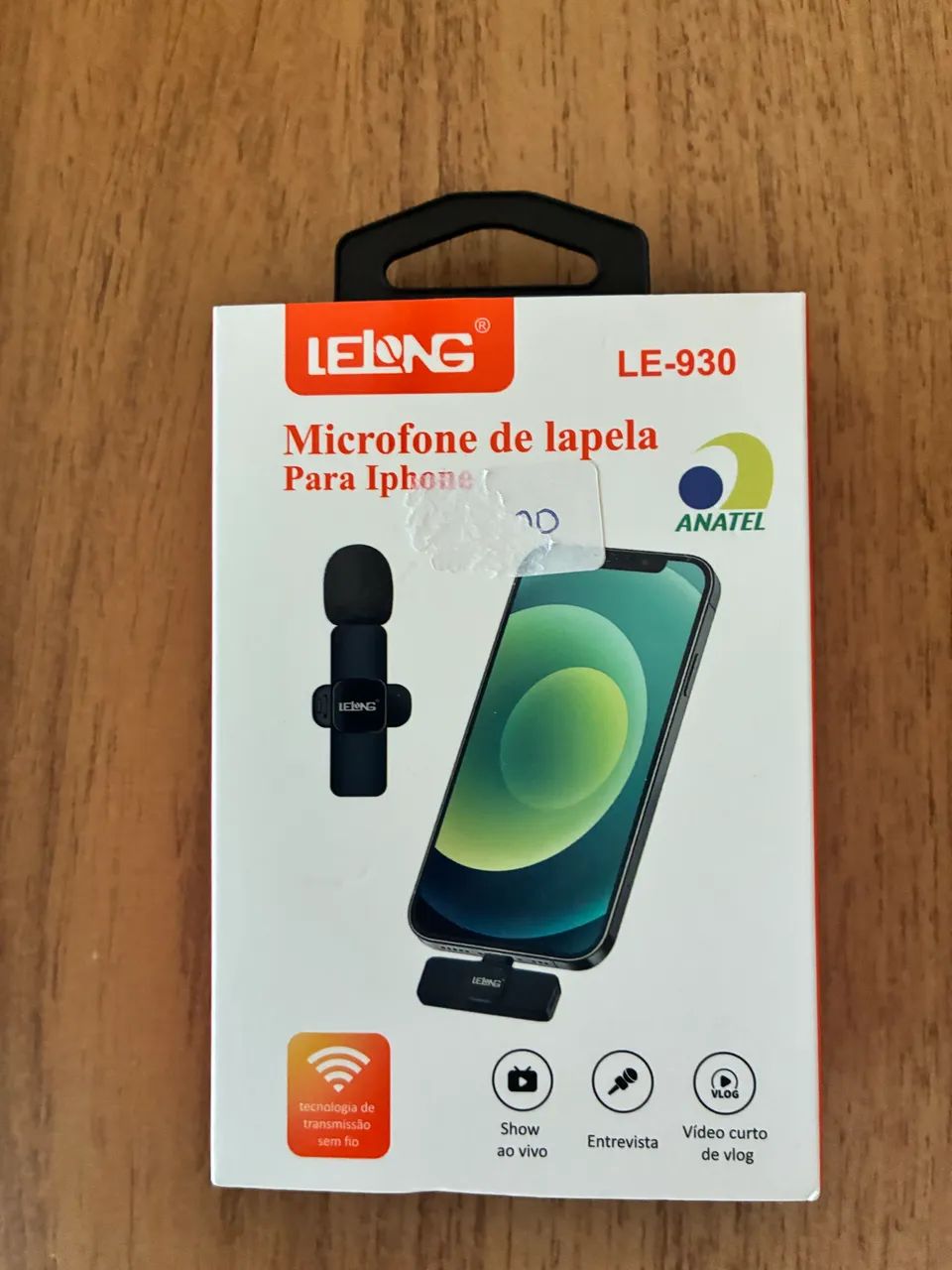 Microfone de lapela Para Iphone - Foto 2