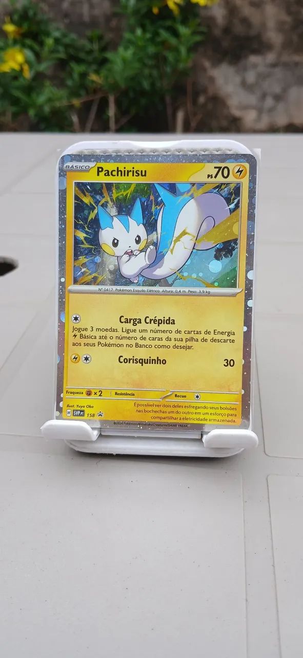 Carta Pokemon Pachirisu - Foto 2