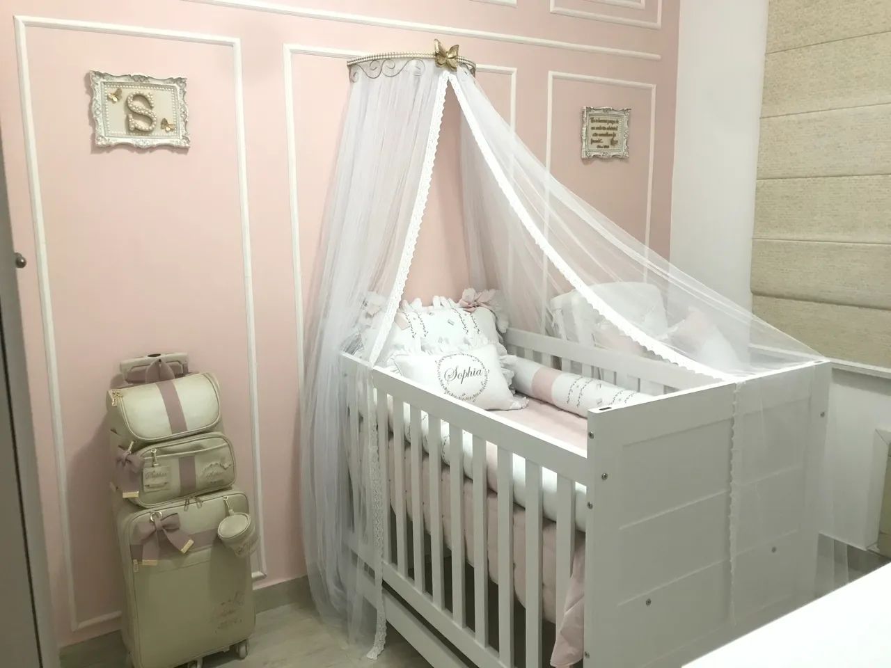 Dorcel de parede com mosquiteiro branco - Foto 2