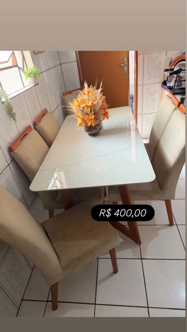 Mesa 6 lugares 
