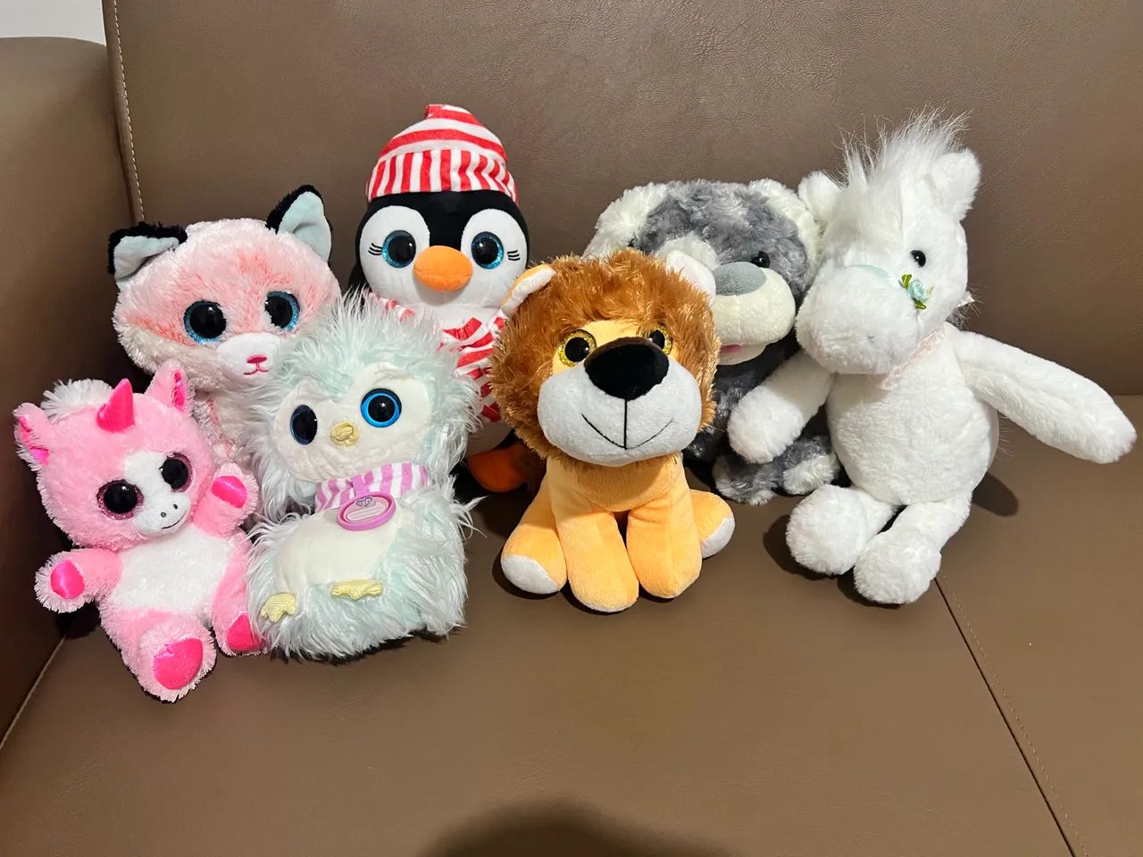 LOTE PELÚCIAS FOFAS 